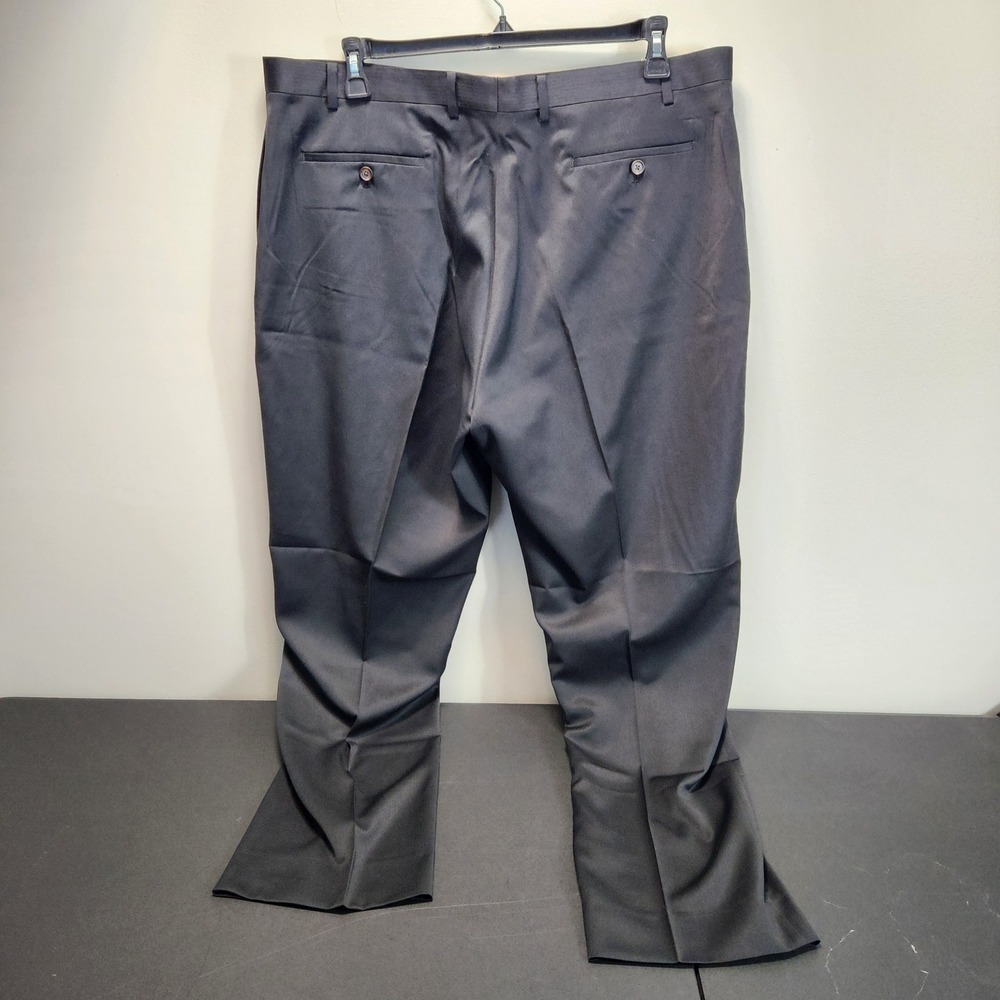 Ralph Lauren Mens Black‎ Herringbone Dress Pants P42W x 32L EALYPUUXD113 - Picture 2 of 9